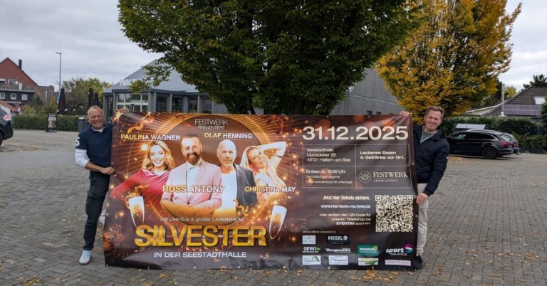 HALTERN FEIERT SILVESTER – UND ZWAR RICHTIG