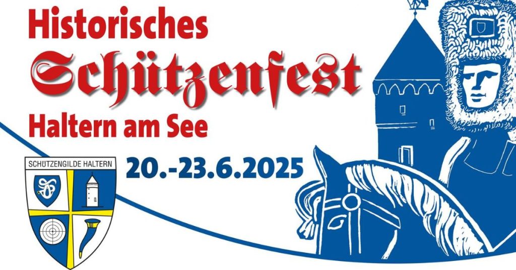Titelbild Kalender Schützenfest Haltern 2025