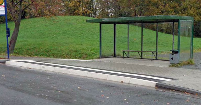 Barrierefreier Ausbau der Bushaltestellen in Haltern am See beginnt