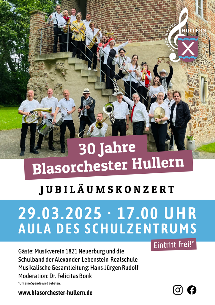 Blasorchester Hullern Flyer