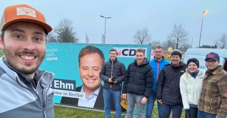 Vandalismus an CDU-Wahlplakaten in Haltern am See