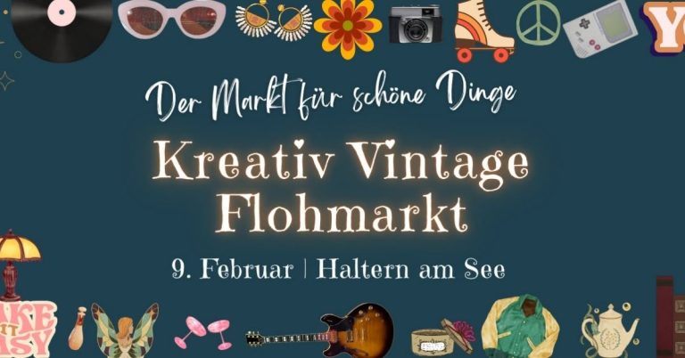 Kreativ-Vintage-Flohmarkt in Haltern am See: Ein Paradies für Schatzjäger