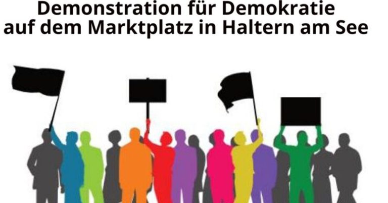 Aktionsbündnis „Zusammen Halte(r)n für Demokratie“ ruft zur Demonstration auf