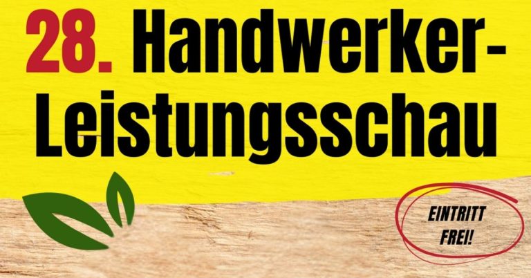 Handwerker-Leistungsschau in Haltern: Innovation und Beratung unter einem Dach