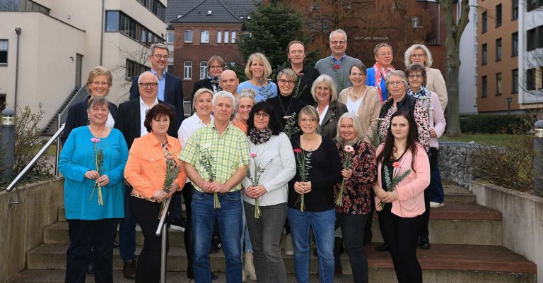 Ehrung für langjährige Mitarbeiter im St. Sixtus-Hospital Haltern am See