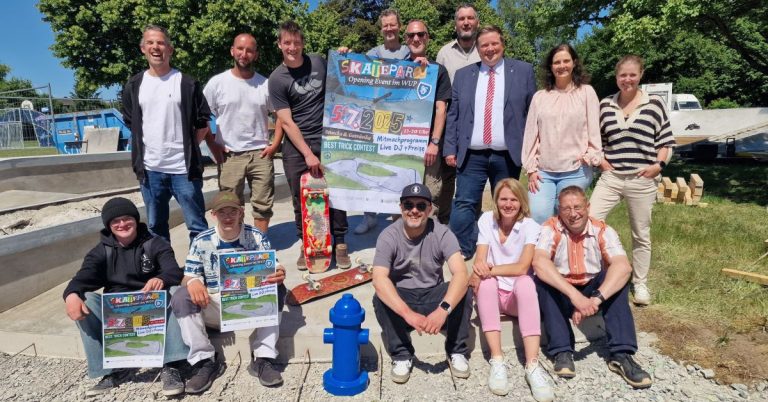 Eröffnung der Skateranlage im WUP am 5. Juli