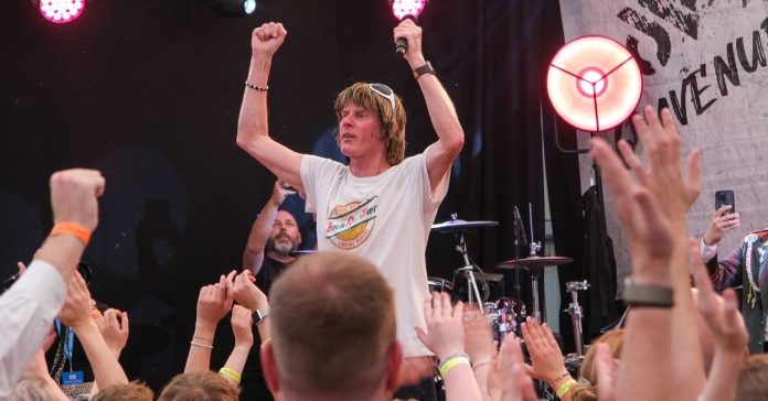 Party-Starter Mickie Krause auf dem Halterner Schützenfest