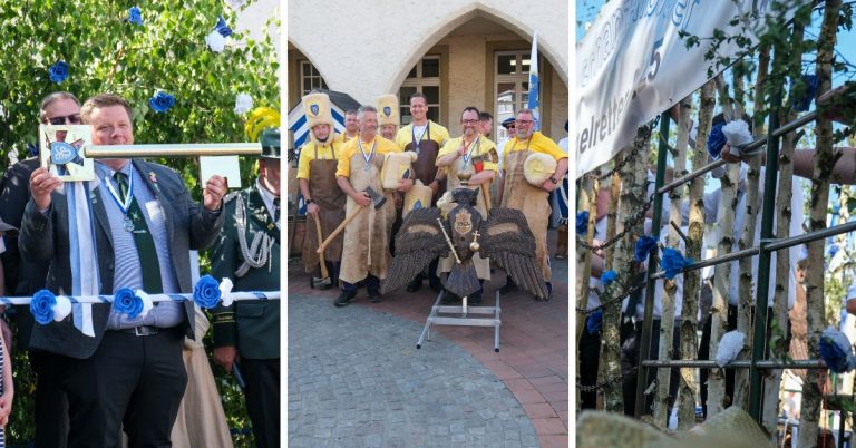 Vogelübergabe der Schützengilde Haltern – Übeltäter stammen aus Dülmen