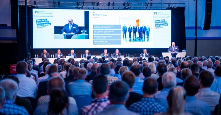 Volksbank Westmünsterland zieht auf ihrer Vertreterversammlung positive Bilanz