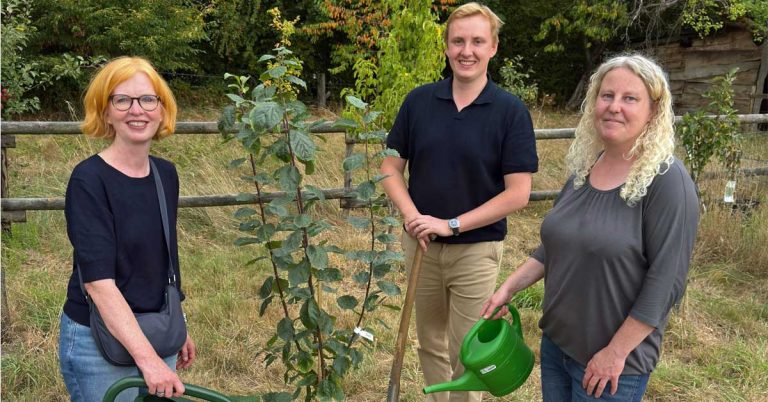 Haltern gräbt, pflanzt und gießt: Die Baumpflanz-Challenge sorgt für Aufsehen