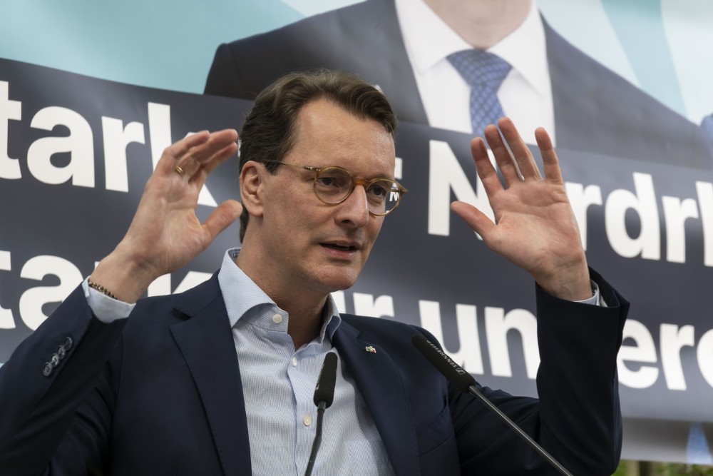 Hendrik Wüst in Haltern am See