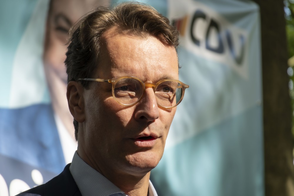 Hendrik Wüst in Haltern am See