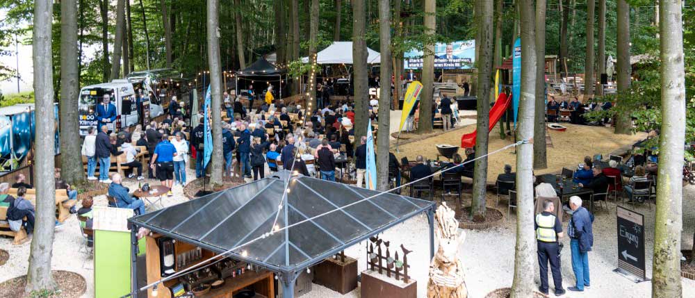 CDU Wahlkampf-Abschluss im Jupp Erlebnisgarten