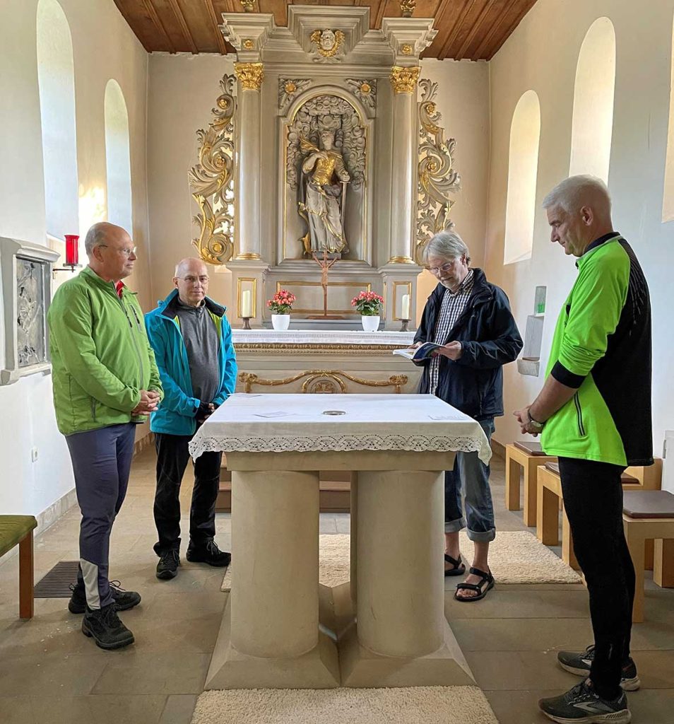 Matthias Garsche aus Haltern startet Pilgerreise