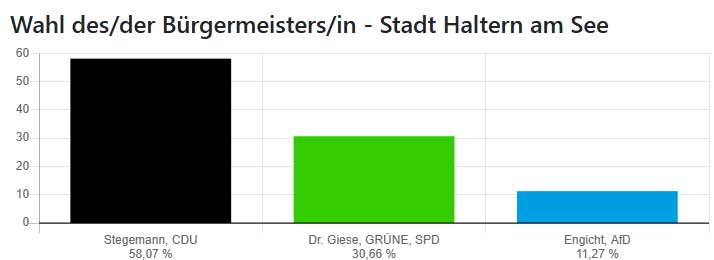 Andreas Stegemann gewann die Wahl zum Bürgermeister mit einem deutlichen Vorsprung