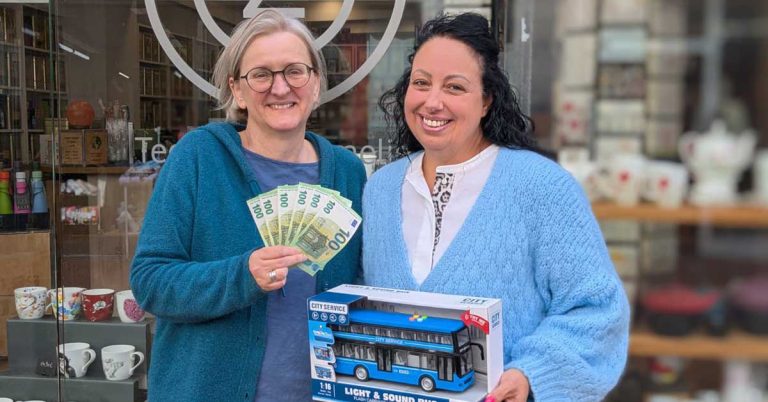 Garage in Sicht: Bürgerbus Haltern sammelt 600 Euro