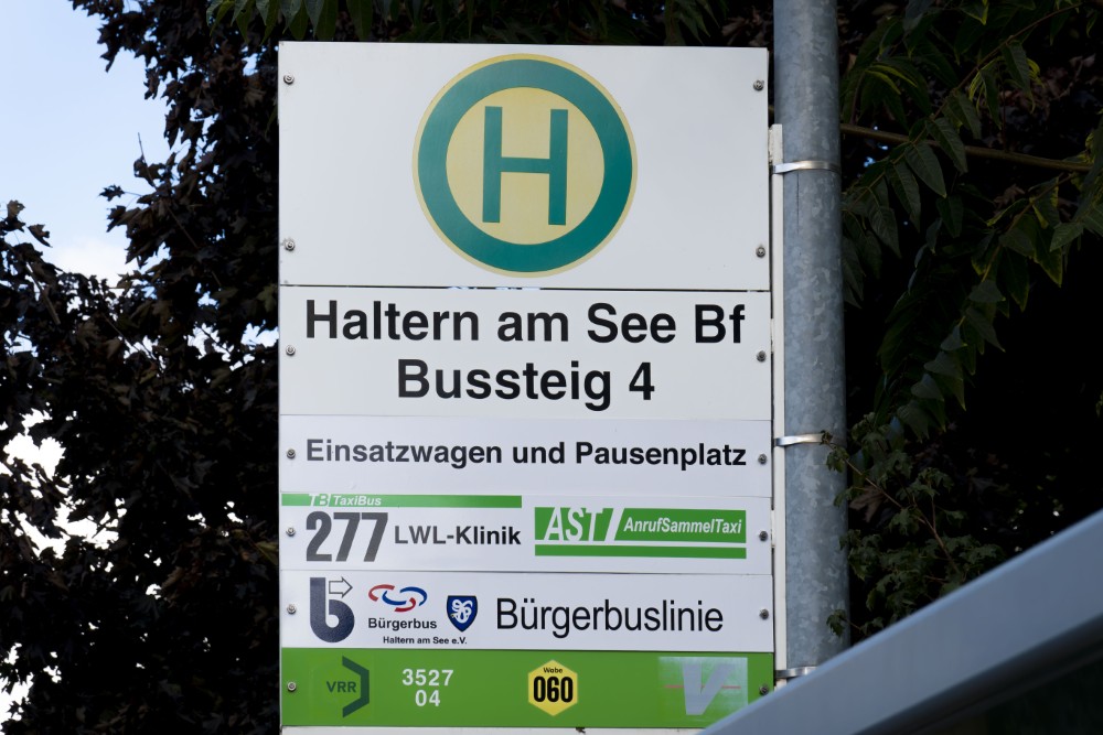 Haltestelle Bürgerbus Haltern am See