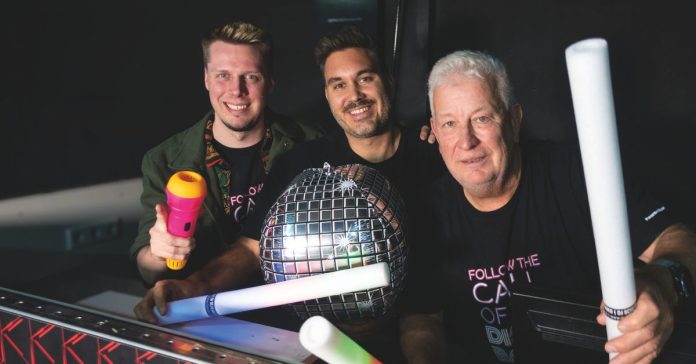 Die Halterner DJs Markus Schenk, Arne Feldmann und Wolfgang „Dölfi“ Dietel bilden gemeinsam das Trio Marnedö – immer gut aufgelegt und mit Leidenschaft für Musik.