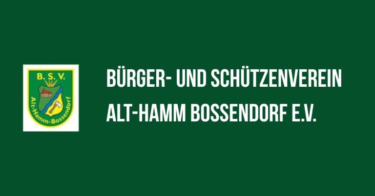 Schützenfest Alt-Hamm Bossendorf 2026