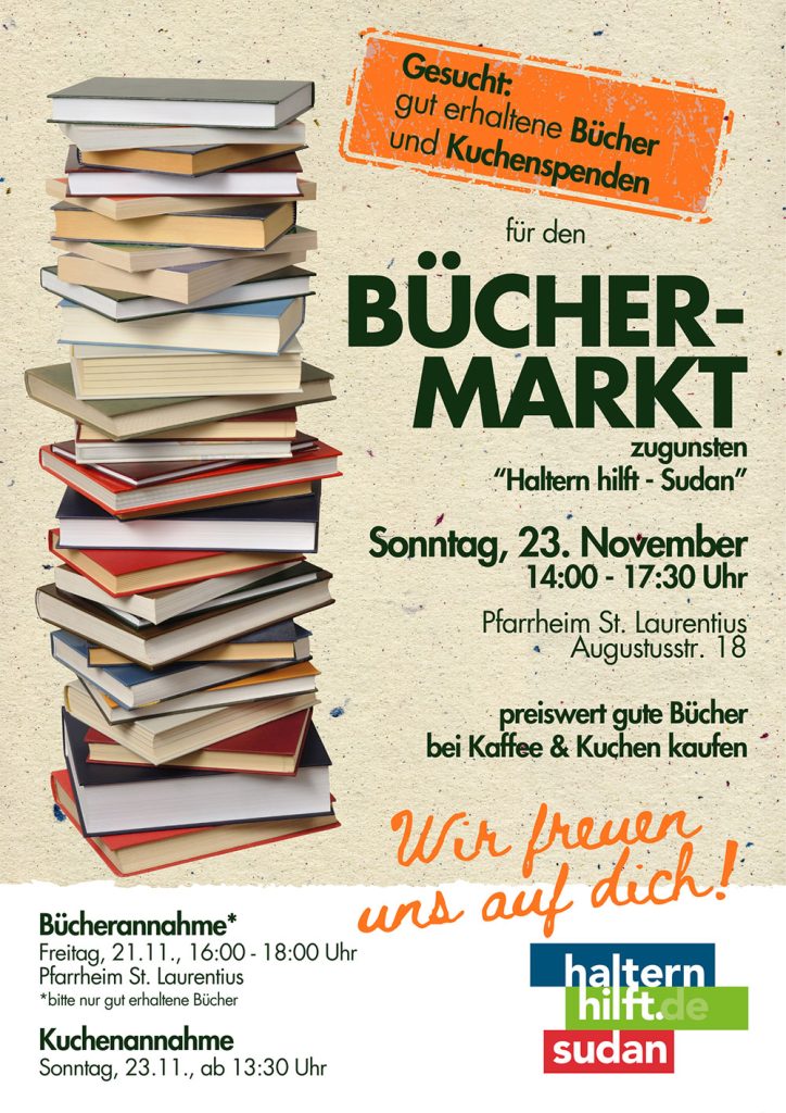 Büchermarkt im Pfarrheim St. Laurentius