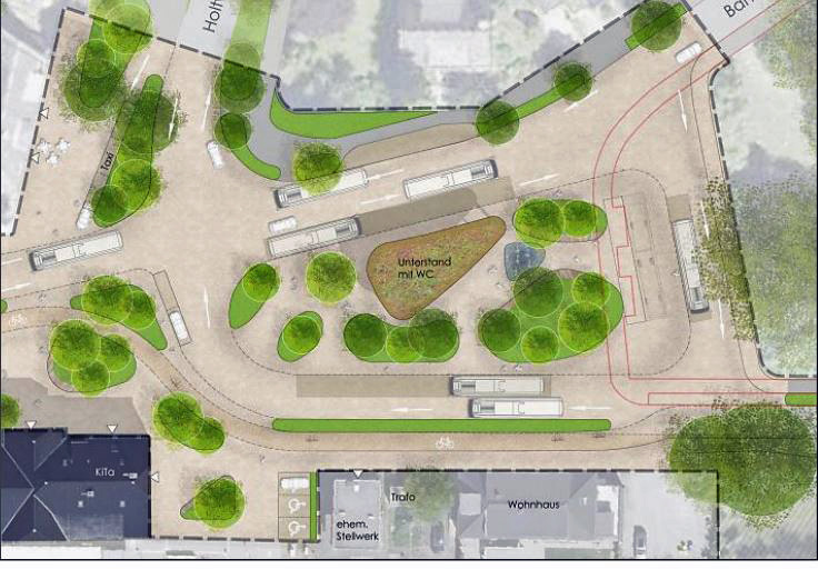 Planung Busbahnhof Haltern