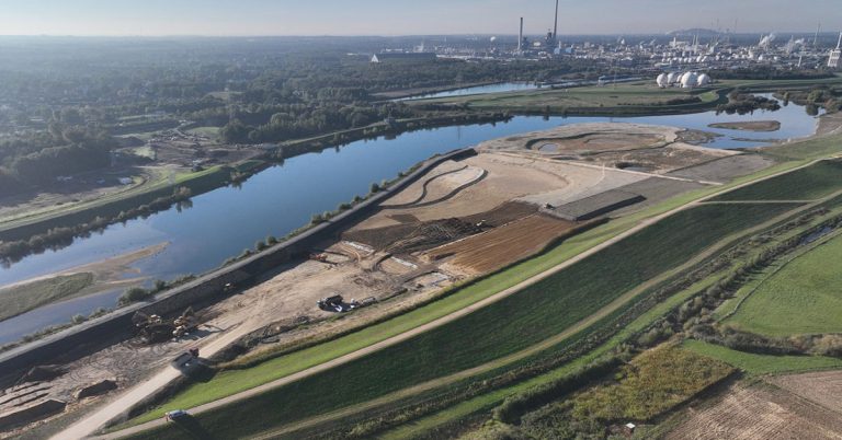 Fertigstellung der Lippe-Nordaue im November