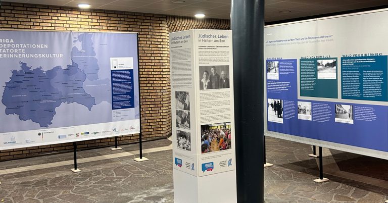 Wanderausstellung „Riga: Deportation – Tatorte – Erinnerungskultur“ verlängert