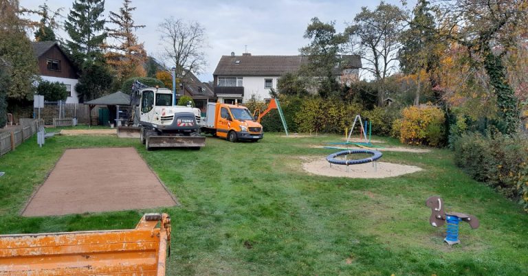 Spielplatz-Umbau in Sythen gestartet