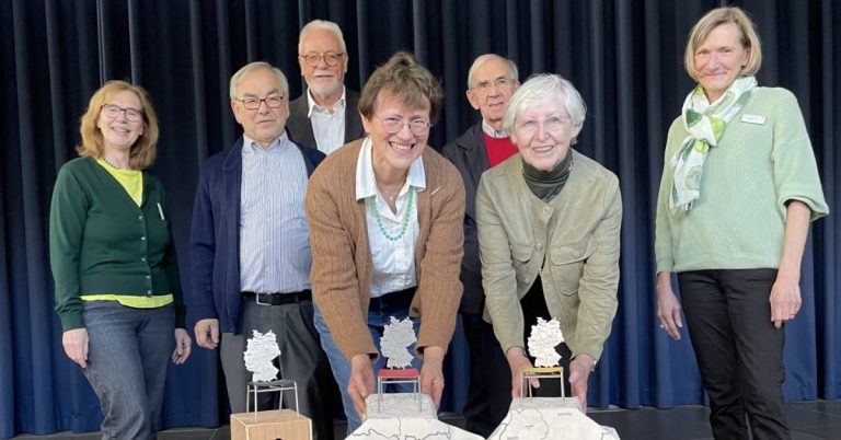 Miniaturdeutschlandstühle im Haus der Geschichte