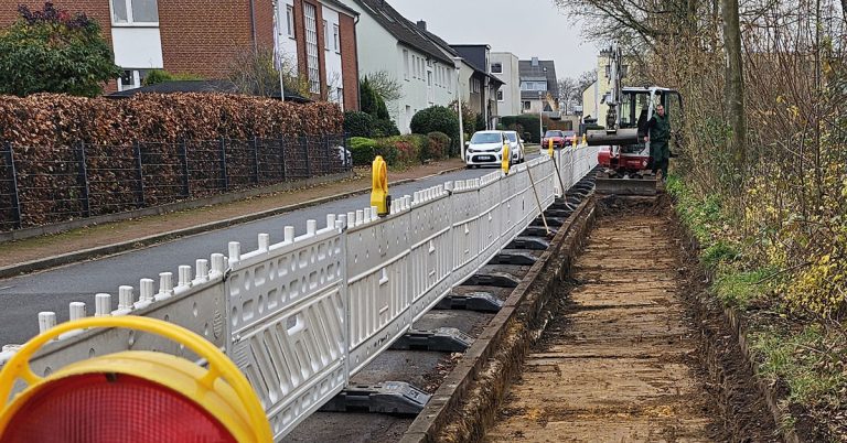 Arbeiten in der Römerstraße