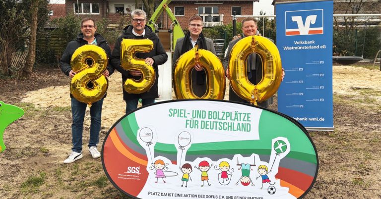 Spielplatz Klauskamp eröffnet