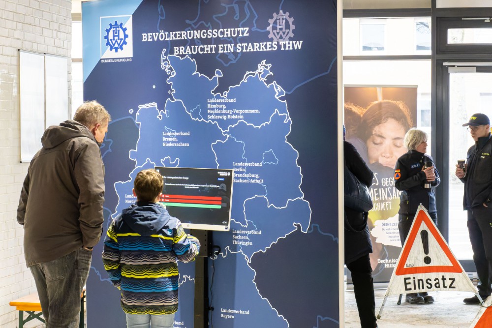 THW-Jubiläumsausstellung in Haltern