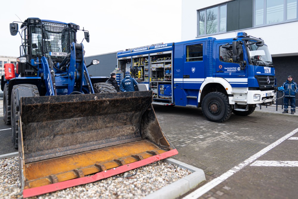 THW-Jubiläumsausstellung in Haltern am See