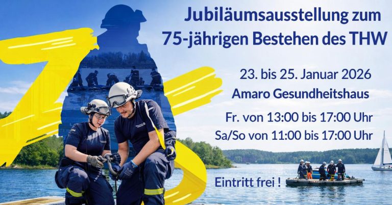 THW Haltern am See eröffnet heute Jubiläumsausstellung