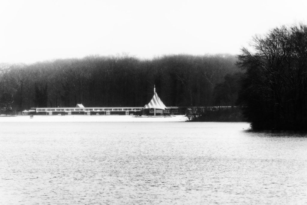 Blick vom WUP auf das Halterner Strandbad
