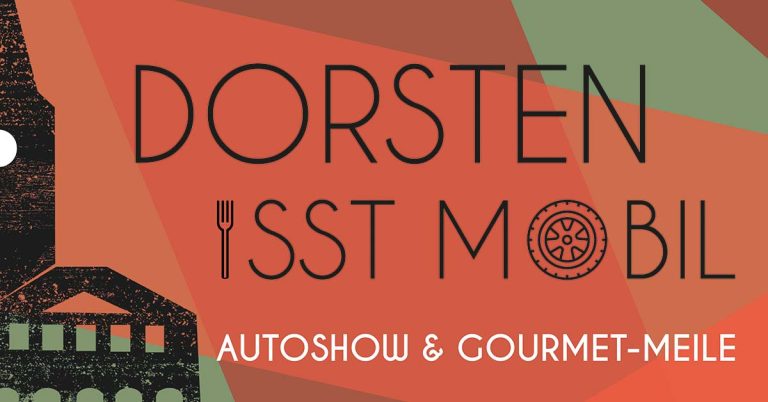 Dorsten is(s)t mobil 2026: Autoshow, Streetfood und Stadtfest-Start in der Altstadt