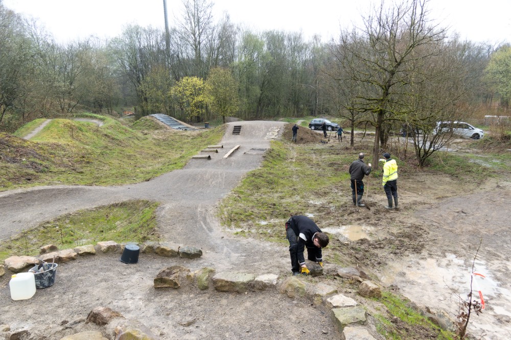 ATV Haltern setzt Bikerpark in Stand