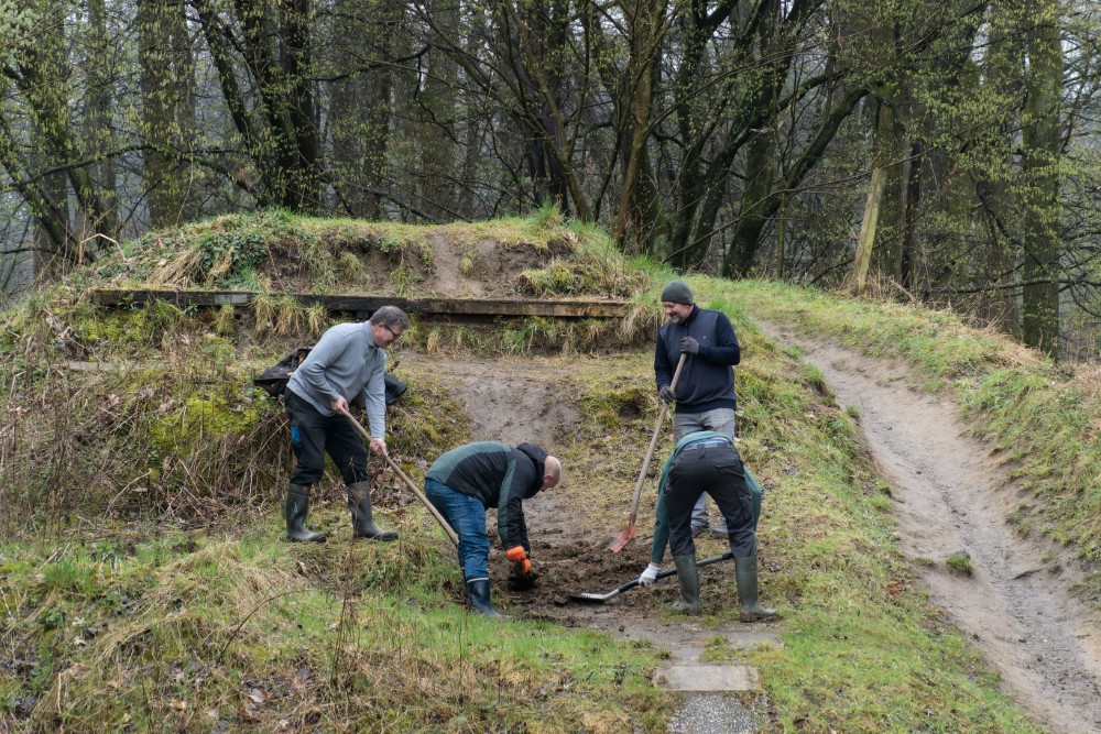 ATV Haltern setzt Bikerpark in Stand
