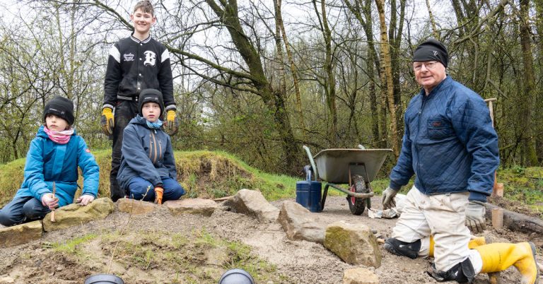 Frühjahrsputz am Bikerpark in Haltern/Sundern
