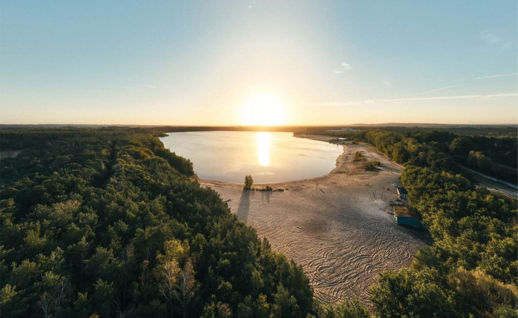 Freizeittipp - Baden im Silbersee Haltern