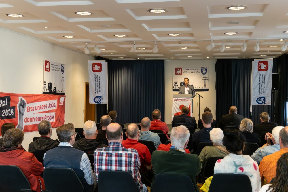 IGBCE-Gewerkschaftssekretär Cihat Koymali