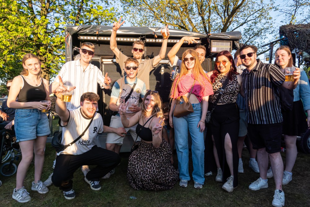 Party am 1. Mai im Westuferpark Haltern am See