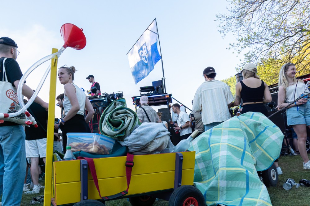 Party am 1. Mai im Westuferpark Haltern am See