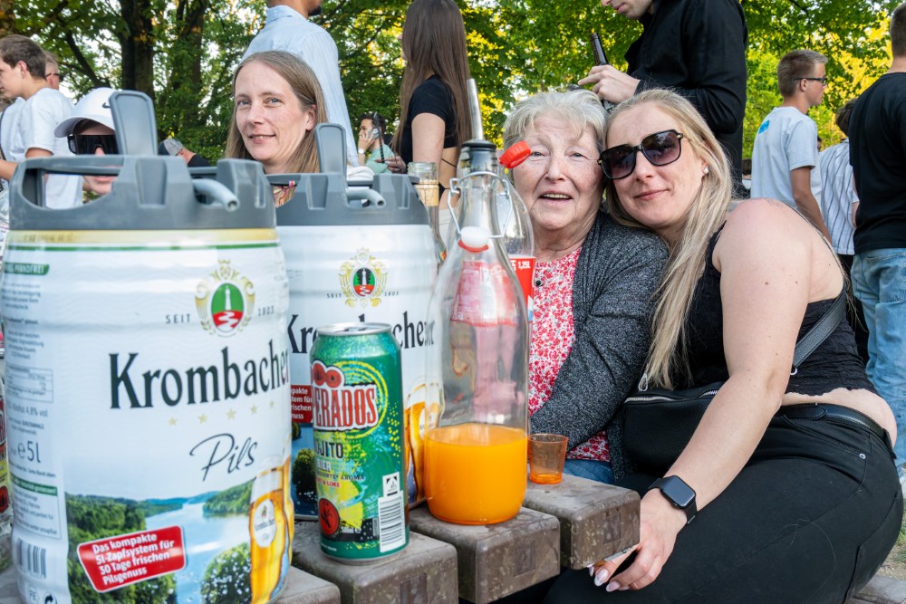 Party am 1. Mai im Westuferpark Haltern am See