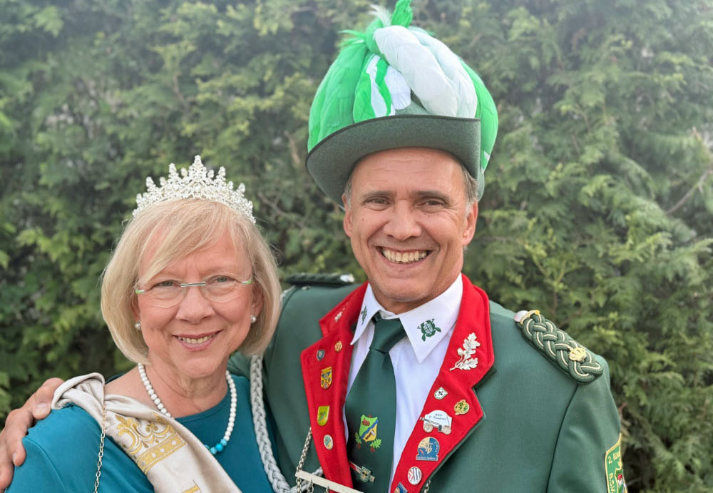 Das König Thomas Lückener I. und Königin Andrea Seeland I.,