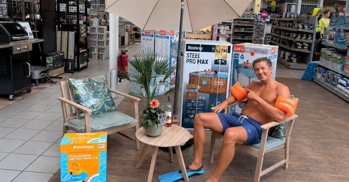 Poolsaison im Raiffeisen