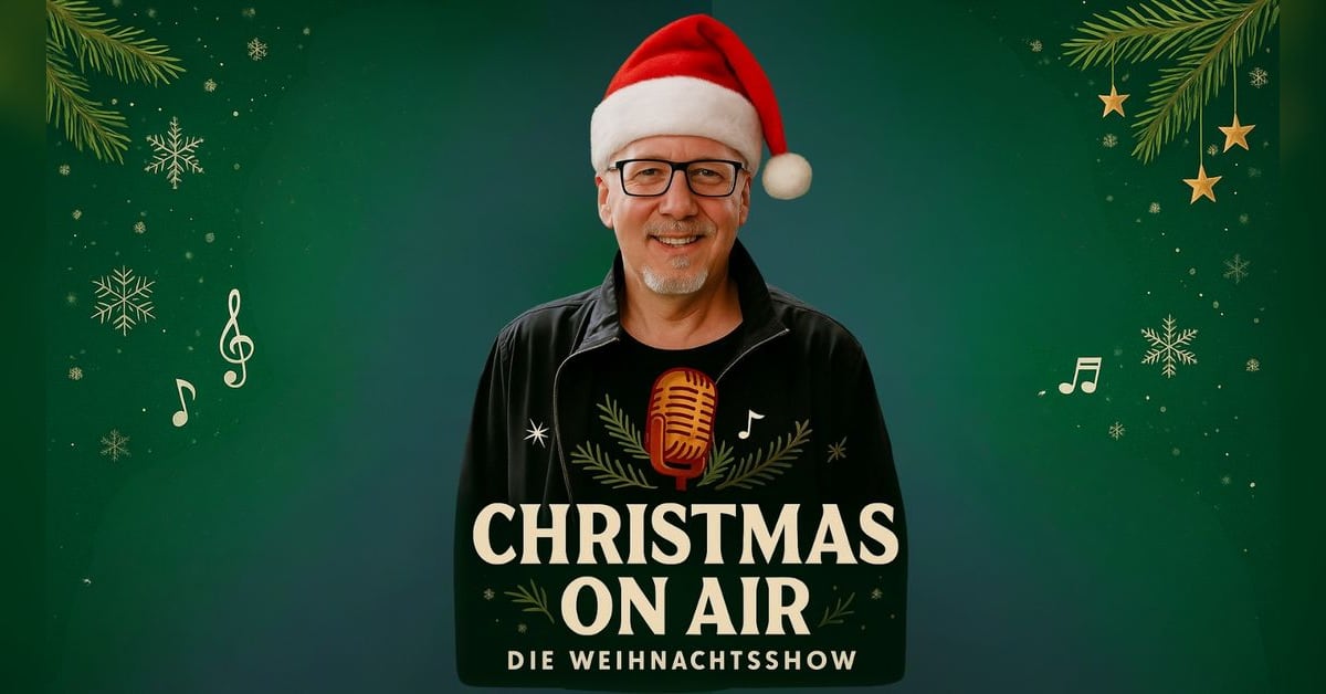 Christmas On Air Weihnachtsshow mit Jan Malte Andresen in Haltern