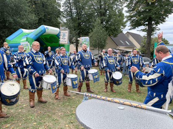 Trommler beim Kindersch&uuml;tzenfest der Sch&uuml;tzengilde Haltern
