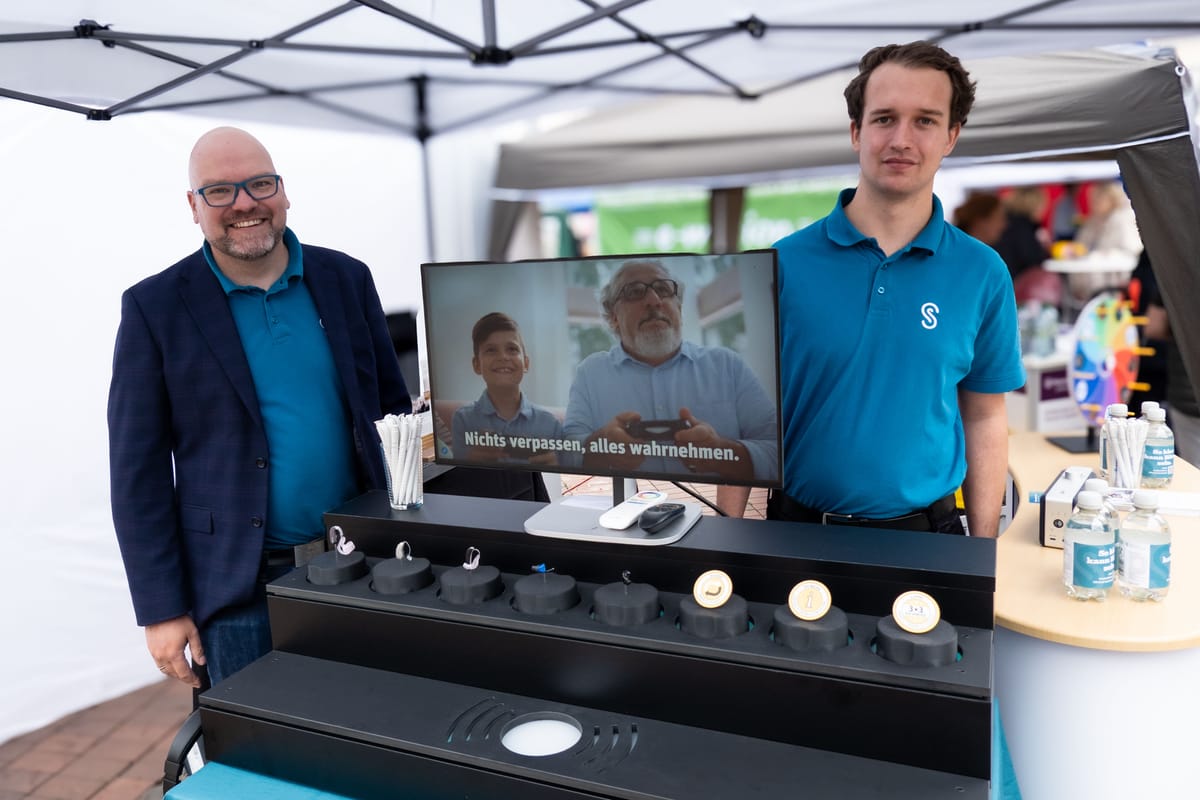 Hörgeräte Stevermüer stellt aktuelle Hörtechnik bei der Seniorenmesse Haltern vor