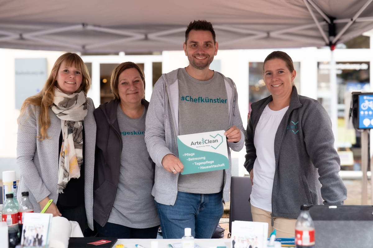 Pflegeberatung bei der Seniorenmesse Haltern